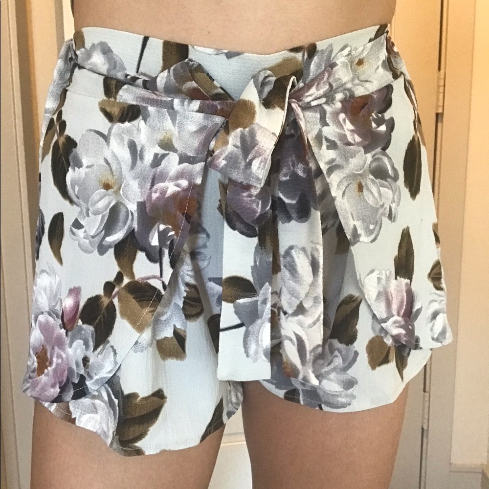 Floral shorts